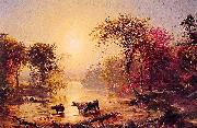 Jasper Francis Cropsey Autumn in America oil